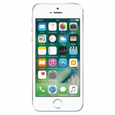 iPhone SE б/у Состояние Хороший Silver 64gb