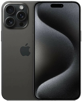 iPhone 15 Pro Max ESim  Black Titanium 256gb б/у